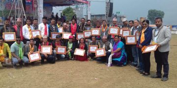 कृषक सम्मान गर्दै सकियो आलु महोत्सव