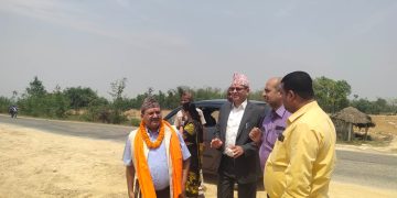 जिल्ला न्यायाधीशसहितको एक टोलीद्वारा बिन्दबासिनी गाउँपालिकाको अनुगमन ।