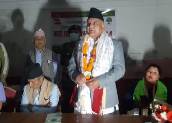 काँग्रेस गण्डकी प्रदेशद्वारा मुख्यमन्त्री सहित सांसदहरूको सम्मान