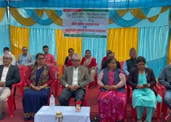 तल्लो बिरौटा टोल बिकास संस्थाको चौथो वार्षिक साधारण तथा बहुउद्देश्यीय सामुदायिक भवन शिलन्यास कार्यक्रम सम्पन्न