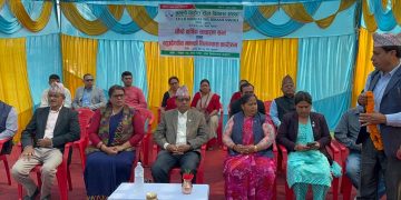 तल्लो बिरौटा टोल बिकास संस्थाको चौथो वार्षिक साधारण तथा बहुउद्देश्यीय सामुदायिक भवन शिलन्यास कार्यक्रम सम्पन्न