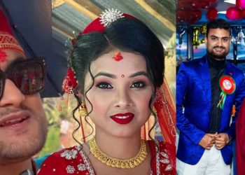 लोकप्रिय दोहोरी गायिका अस्मिता डल्लाकोटीकाे विवाह