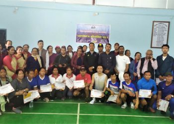 वडा १५ को व्याडमिण्टन उपाधी रमेश र धनराज जोडीलाई, महिलातर्फ तुलसी र टिकीसरा विजयी