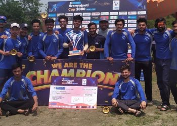 अरण्यज्योति कप टी–२० को उपाधी पेलिकेण्ट्स तनहुँलाई