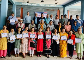 कालावाङ्ग घरेडी पोखरा तमु समाजमा भाषण कला तालिम