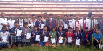 पोखरा भलिवल ट्रेनिङ सेन्टरले जित्यो उपाधि