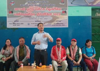 गण्डकी प्रदेश स्तरिय टेबुलटेनिस च्याम्पियनसिप प्रतियोगिता सूरु