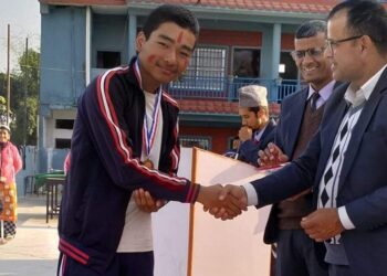 लिटल फ्लावरमा पुरस्कार वितरण समारोह सम्पन्न  