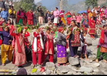 माेदी गाउँपालिकामा रहेको माेदीगगां र पार्वती नदी काे संगमस्थल र पन्चासे धार्मिक स्थलमा बालाचतुदर्शी मेला