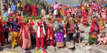 माेदी गाउँपालिकामा रहेको माेदीगगां र पार्वती नदी काे संगमस्थल र पन्चासे धार्मिक स्थलमा बालाचतुदर्शी मेला