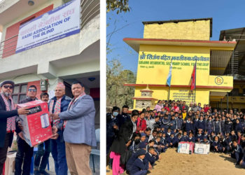 सिर्जना आवासीय माविलाई पाेखरा २६ को सहयोग