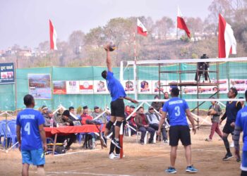 पुन हिल कप भलिबलः प्रौढतर्फ सेमिफाइनल समिकरण पूरा