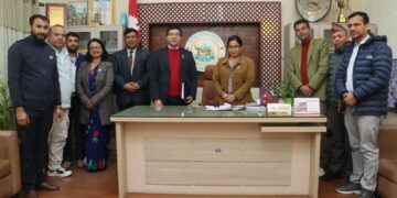 महानगर प्रमुख दाहाल र निक्षेप तथा कर्जा सुरक्षण कोषका कार्यकारी अधिकृत घिमिरेबीच छलफल