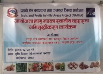 आयोजना लागु भएका स्थानीय तहहरुमा अभिमुखीकरण कार्यक्रम सम्पन्न