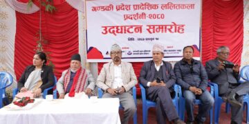पोखरा आर्ट ग्यालरीमा प्रादेशिक ललितकला प्रदर्शनी सुरु