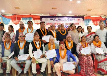 क्षत्री समाज नेपालको अध्यक्षमा रिव थापा, महासचिवमा कृष्ण थापा