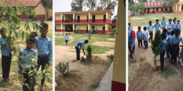 विधालयलाई सधै हरीयाली बनाउदै थप   उचाईमा पुर्याउछु प्र.अ आचार्य