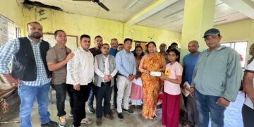 पहिरोमा पुरि ज्यान गुमाएका परिवारलाई युनाइटेड क्लवद्वारा आर्थिक सहयोग