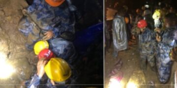 कास्कीमा पहिरोमा पुरिएर ११जनाको मृत्यु