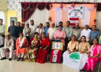 किसान संघ पोखरा-६ को अध्यक्षमा ओमनाथ अधिकारी