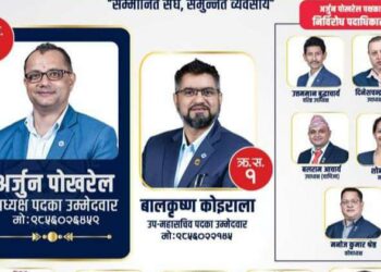 पोउवासंघको ३५ औं महाधिवेशन : नेतृत्वका लागि चुनावी मैदानमा अर्जुन पोखरेल प्यानल