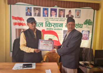 नेपाल किसान महासंघको केन्द्रीय सदस्यमा मनहरी सुवेदी