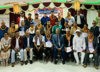 नेपाल भूतपूर्व खेलाडी मञ्चको अध्यक्षमा गुरुङ, महासचिवमा पाठक