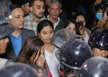 पोखरामा रास्वपाका प्रमुख नेताहरूको सहभागितामा प्रदर्शन