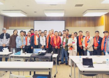 सेन्दाईमा प्रवासी नेपाली मञ्च क्षेत्रीय कमिटीको नेतृत्वमा पुनः अनिल गिरी