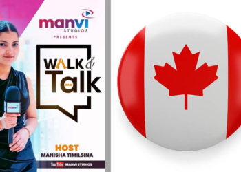 क्यानडामा पनि सफलता: ‘Walk and Talk’ कार्यक्रमकी होस्ट मनिषाको प्रेरणादायी यात्रा