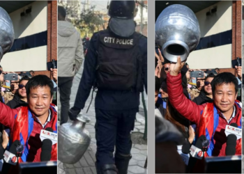 धरानको खानेपानी समस्या: मेयर हर्क साम्पाङको सिंहदरबारसम्मको विरोध