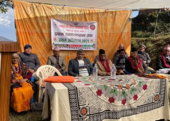एकहाते देवी मन्दिरको पहिलो साधारण सभा तथा अधिवेशन सम्पन्न, नयाँ कार्य समिति गठन