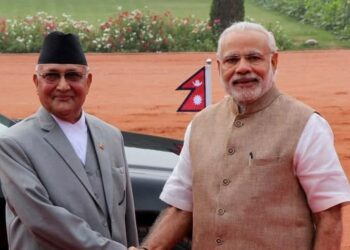 भारतको ७६ औँ गणतन्त्र दिवसको अवसरमा प्रधानमन्त्री ओलीद्वारा भारतीय प्रधानमन्त्री मोदीलाई बधाई