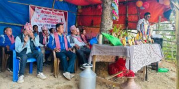 नेशनल पिस क्लबको प्रथम वार्षिकोत्सव भलिबल तथा सांस्कृतिक कार्यक्रमको उद्घाटन सम्पन्न