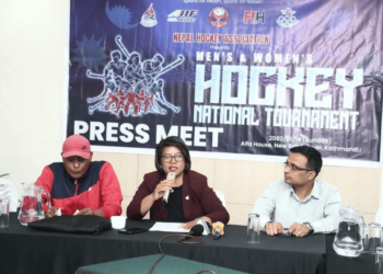 नेपाल हक्की संघद्वारा पुरुष तथा महिला राष्ट्रिय हक्की प्रतियोगिता यही साता देखि सुरु