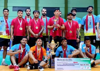 इरानी टोलीले नेपाल पुलिसलाई हराउँदै प्रथम लायन्स कप भलिबलको उपाधि जित्यो