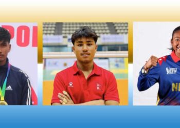 उदीयमान खेलाडी अवार्डका लागि बादल, जितबहादुर र रचनाबीच कडा प्रतिस्पर्धा