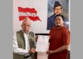 आशिक गुरुङ नेपाली कांग्रेस गण्डकी प्रदेशको पर्यटन विभाग प्रमुखमा नियुक्त