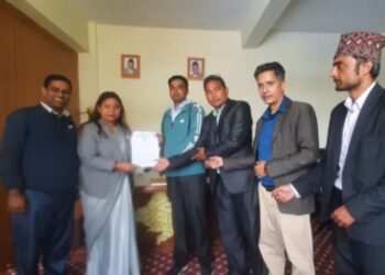 प्रेस सेन्टर नेपाल गण्डकीले प्रदेश रजिस्ट्रारलाई पत्रकार सुरक्षासम्बन्धी ज्ञापनपत्र बुझायो