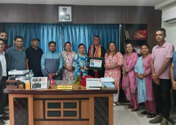 लेकसाईड मदिरा व्यवसायीहरूद्वारा डिएसपी सन्तोष निरौलालाई बिदाइ, समन्वयकारी भूमिकाका लागि प्रशंसा