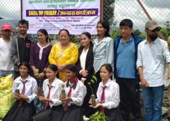 बलभद्र माविमा वृक्षारोपण तथा प्रयोगात्मक ज्ञान अभिवृद्धि कार्यक्रम सम्पन्न