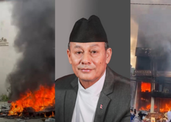 आन्दोलनका नाममा भएको तोडफोडले दशकौँको श्रम खरानी : मन्त्री थापा