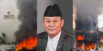 आन्दोलनका नाममा भएको तोडफोडले दशकौँको श्रम खरानी : मन्त्री थापा