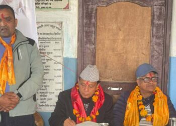 घरदैलो अभियानलाई तीव्र पार्दै रानाभाट